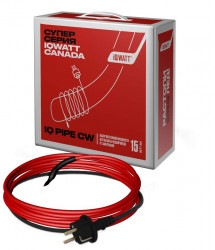 Купить IQWatt Комплект для обогрева труб IQ Pipe CW - 2м в Москве / Греющий кабель