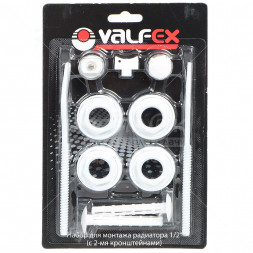 Valfex Комплект для монтажа радиаторов с 2-мя кронштейнами 3/4&quot;