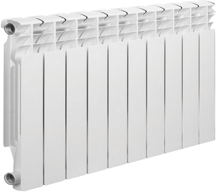 Solur Радиатор алюминиевый Premium А-500-01-10 (4-х секционный)
