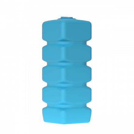 Акватек Бак д/воды Quadro W-1000 (синий) с поплавком