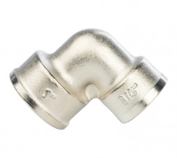Stout Угольник 1&quot;х3/4&quot;(ВР) ник.