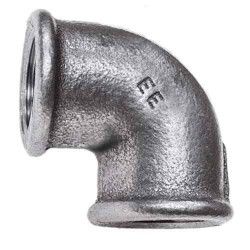 Купить EE Zeliwa Угол оцинкованный 1/2"-90°(ВР) в Москве / Оцинкованные трубы и фитинги