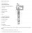 Waterstry Насос скважинный 4&quot; STS 1020 1x220 В 1,1 кВт