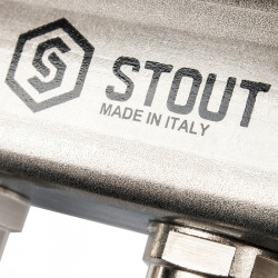 Купить Stout Коллекторная группа с расходомерами 1"x3/4" - 6 выходов в Москве / Коллекторные группы
