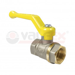 Valfex Кран шаровой никелированный для газа 1/2&quot;(ВР/ВР) ручка-рычаг