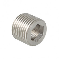 Valtec Футорка никелированная под шестигранник 1/2&quot;х3/8&quot;(НР/ВР)