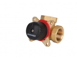 Rommer 3-х ходовой смесительный клапан 1 KVs 10