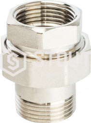 Stout Американка разъемное соединение 1/2&quot;(ВР/НР) ник.