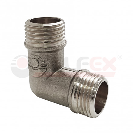 Valfex Угольник никелированный 1/2&quot;(НР)