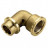 Stout Угольник с упором 3/8&quot;(ВР/НР)