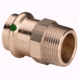 Viega Муфта медная пресс ф22-3/4&quot;(НР) [2211]