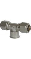 Imperial Тройник обжимной ф20х1/2&quot;(ВР)х20