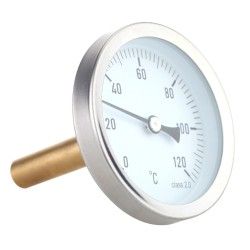 Купить Imperial Термометр горизонтальный ф63-50-1/2" в Москве / Манометры и термометры