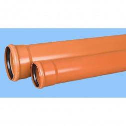 Cosmoplast Труба канализационная рыжая ПВХ ф160х4,0х6,0м