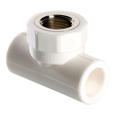 Valtec Тройник PP-R белый ф32х1&quot;(ВР)