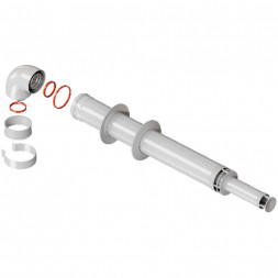 Rommer Комплект дымохода Антилед 60/100 - 1220мм (Baxi (кроме ECO Nova/Classic), Viessmann, Kiturami