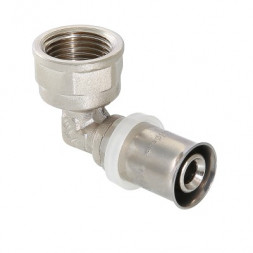 Valtec Угольник пресс ф16х3/4&quot;(ВР)