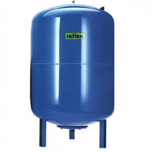 Reflex Гидроаккумулятор вертикальный DE 100 (синий)