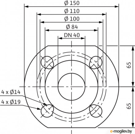 Wilo Насос циркуляционный TOP-S 40/10 EM PN6/10