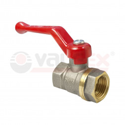 Valfex Кран шаровой никелированный для воды 1&quot;(ВР/ВР) ручка-рычаг