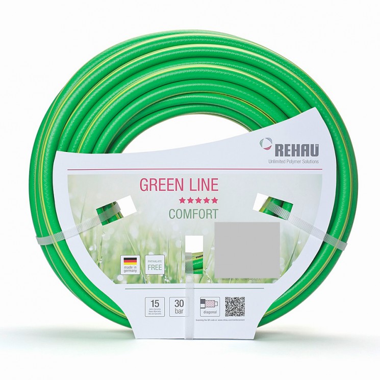 Rehau Шланг поливочный Green Line 1/2"х50м