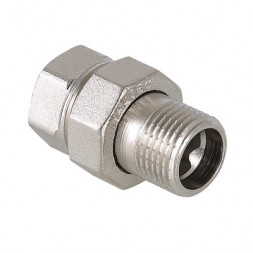 Valtec Американка никелированная прямая разъемная 1/2&quot;(ВР/НР)