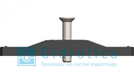 Gidrolica Крепеж для лотка водоотводного пластикового DN100 для арт.508/1.