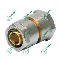 Comisa Муфта обжимная ф20х2х3/4&quot;(ВР)