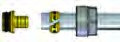 Stout Фитинг компрессионный для труб PEX ф16х2,2х3/4&quot;