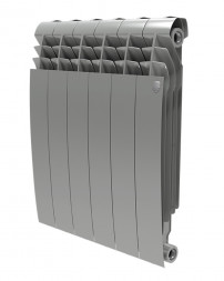 Royal Thermo Радиатор биметаллический BiLiner Silver Satin 350х4 (боковое)