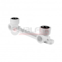 Valfex Комплект настенный для смесителя PP-R белый ф25х3/4&quot;(ВР)