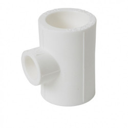 Imperial Тройник переходной PP-R белый ф75-20-75