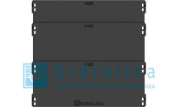 Gidrolica Заглушка торцевая для лотка водоотводного Standart/Standart Plus, пластиковая
