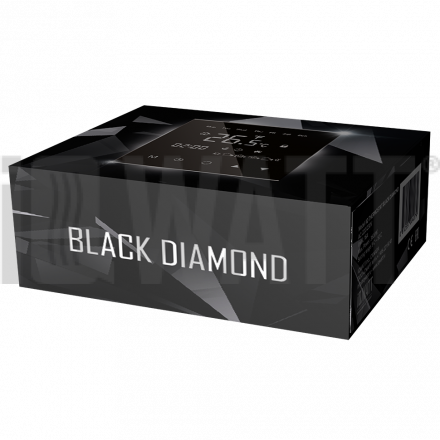 IQWatt Терморегулятор программируемый с зеркальным дисплеем Black Diamond