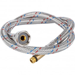 Stout Гибкая подводка для воды  M10 (35мм) х 1/2&quot;ВРх0,8м