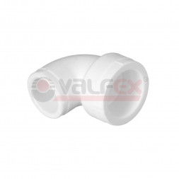Valfex Уголок переходной PP-R белый ф25х20х90°