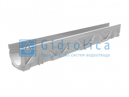 Gidrolica Лоток композитбетонный Filcoten DN100, №5-0