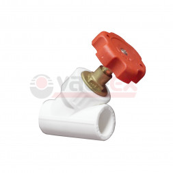 Valfex Вентиль PP-R белый ф32х45°(ВР/ВР)