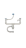 Орио Сифон для раковины двойной с носиком/переливом и гофрой (без выпуска) ф40