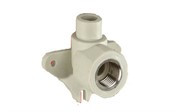FV-Plast Уголок с крепежом PP-R серый ф20х1/2&quot;(НР)