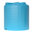 Акватек Бак д/воды ATH 1500 (синий) с поплавком
