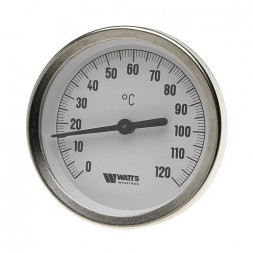 Watts Термометр горизонтальный 80- 50мм-1/2-160°C