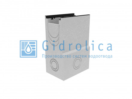 Gidrolica Пескоулавливающий колодец бетонный (СО-200мм), односекционный, с чугунной насадкой ПКП 50.34 (20).73(68,8) - BGZ-S
