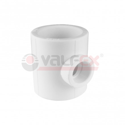 Valfex Тройник редукционный PP-R белый ф110х50х110