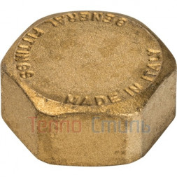 Stout Заглушка латунная 1/4&quot;(ВР)