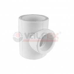 Valfex Тройник PP-R белый ф20