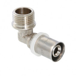 Valtec Угольник пресс ф32х1&quot;(НР)