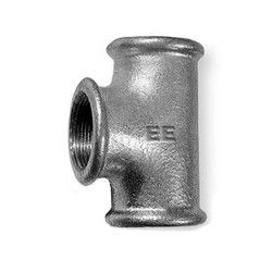 Купить EE Zeliwa Тройник оцинкованный 1/2"(ВР) в Москве / Оцинкованные трубы и фитинги
