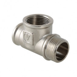 Valtec Тройник переходной никелированный 1/2&quot;(ВР/ВР/НР)