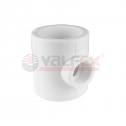 Valfex Тройник редукционный PP-R белый ф110х63х110